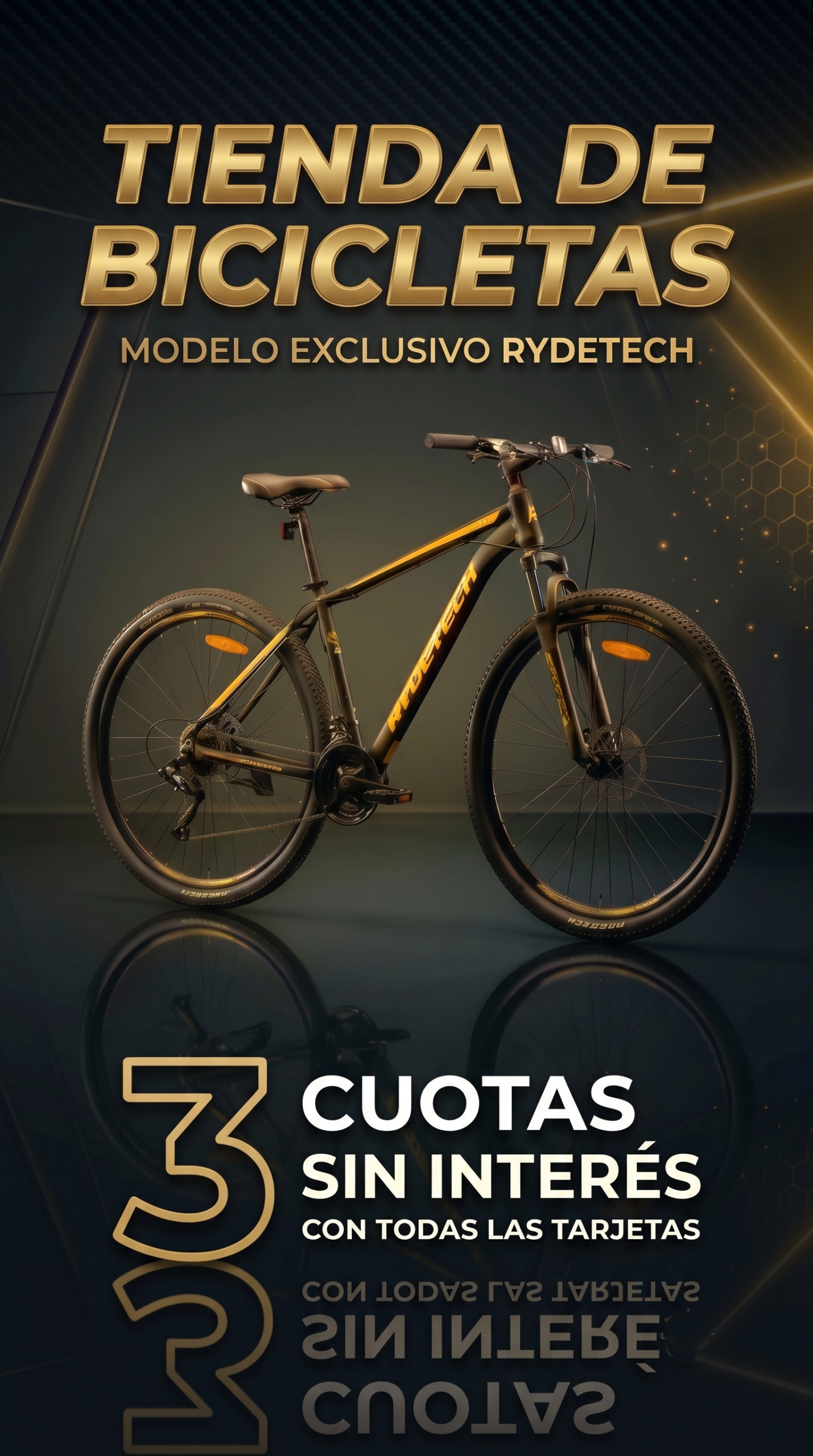 Tienda de Bicicletas - Modelo Exclusivo Rydetech